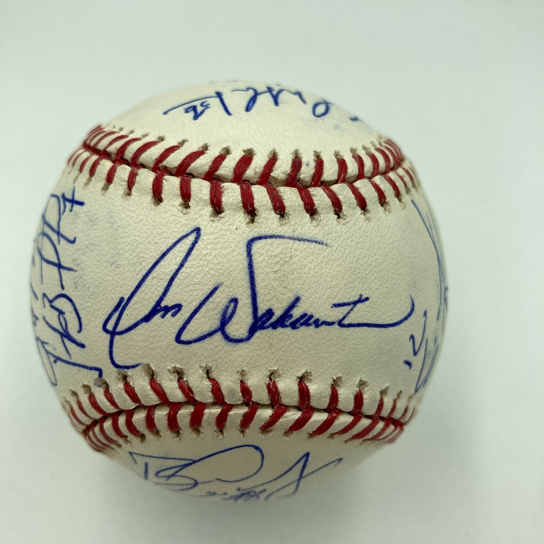 Ken Griffey Jr. 2009 Seattle Mariners Team Signed Baseball PSA DNA COA (1 of 8)