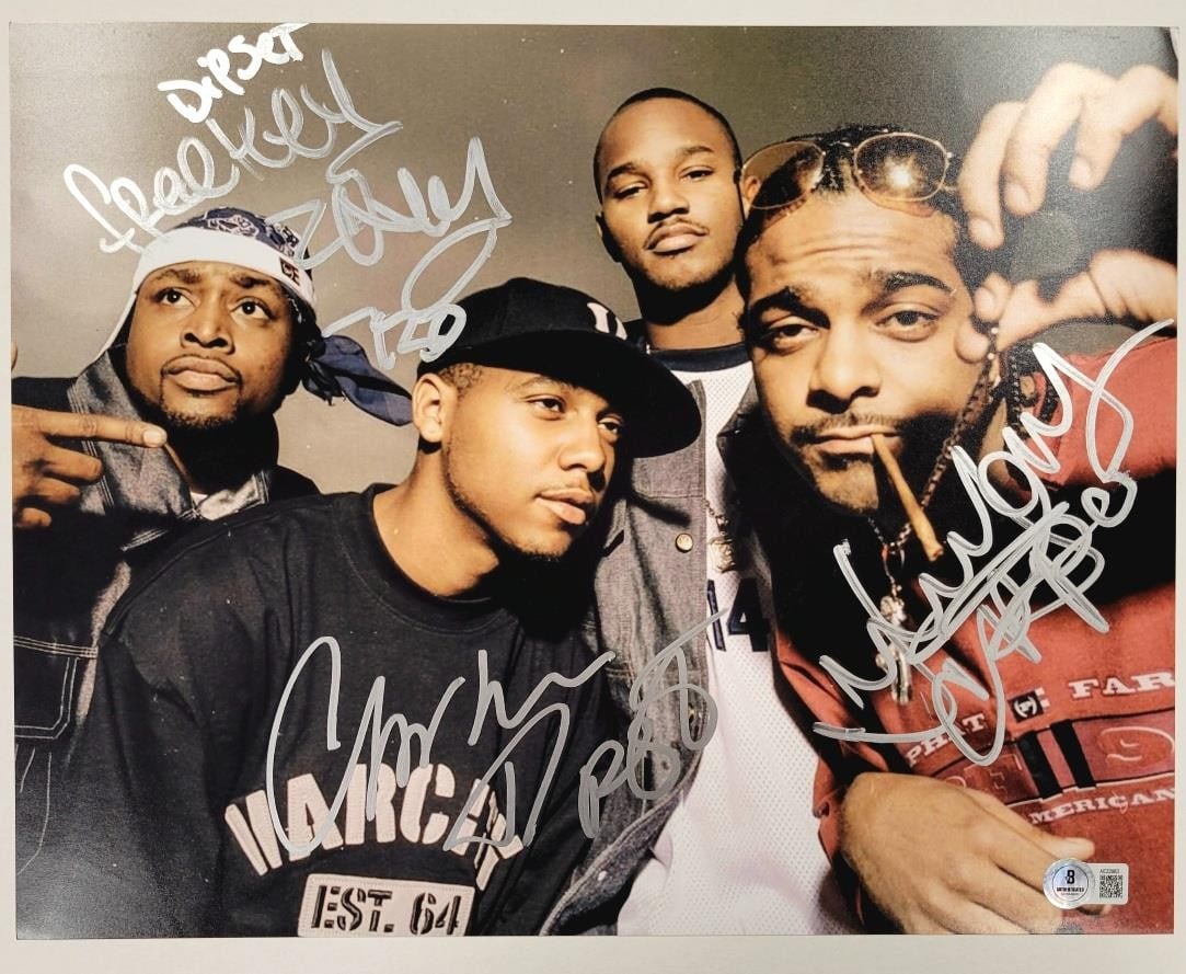 11x14 Signed Photo Featuring Cam'Ron Dipset Capo Zekey with Beckett Authenticated Autographs (1 of 7)