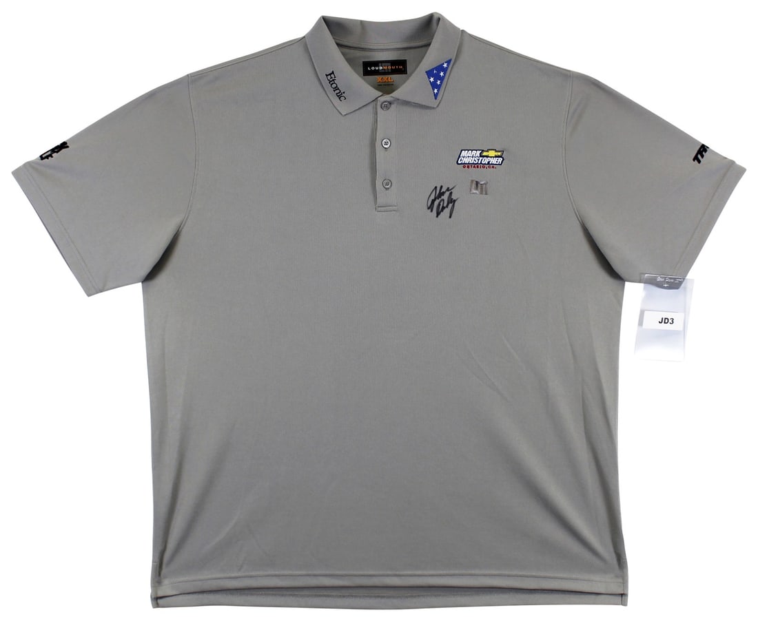 John Daly signed match worn Loudmouth polo shirt BAS authenticated XX-Large (1 of 4)