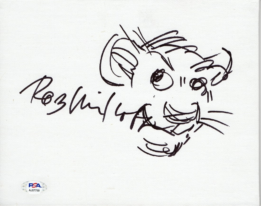 The Lion King 8X10 Canvas Signed by Rob Minkoff PSA Authenticated (1 of 2)