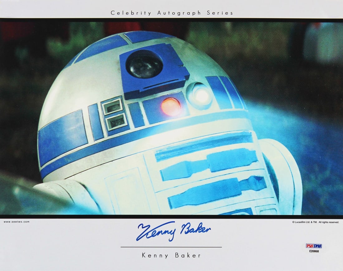 Kenny Baker Star Wars Signed 11x14 Photo PSA/DNA Authentic (1 of 2)