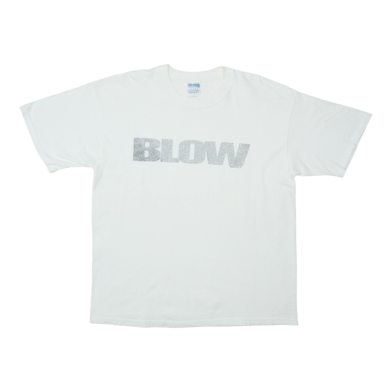 Vintage Blow film T shirt white XL 2001 cotton (1 of 4)