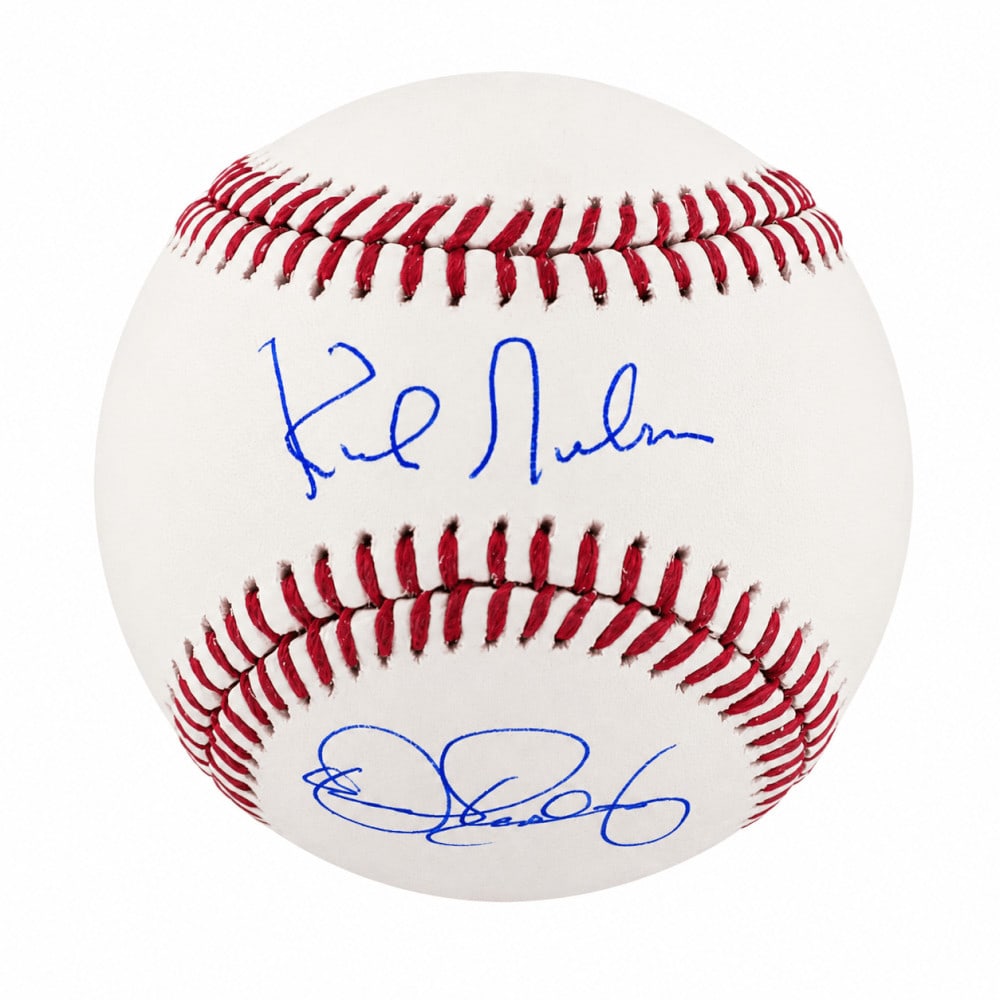 Rawlings Official MLB Baseball Signed by Kirk Gibson Dennis Eckersley COA (1 of 1)