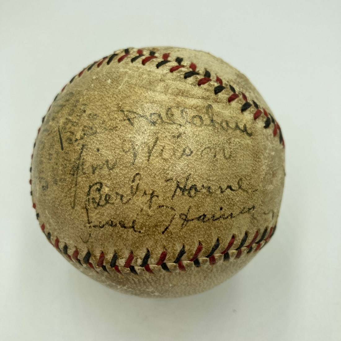 St. Louis Cardinals Ball Signed by Jesse Haines with JSA Authentication (1 of 8)