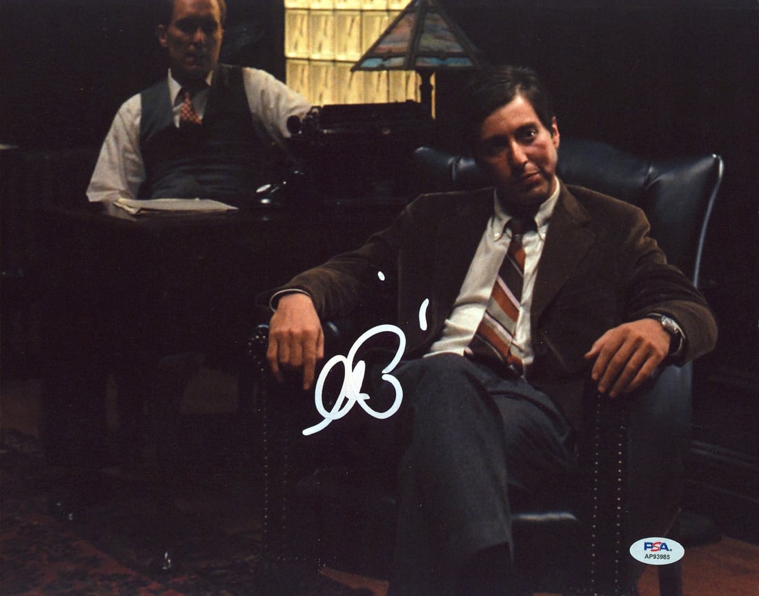 11x14 Signed Photo of Al Pacino from The Godfather PSA/DNA Authenticated (1 of 1)