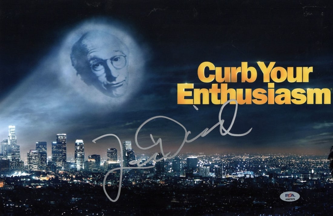 PSA Authenticated Larry David Signed 11X17 Photograph (1 of 1)