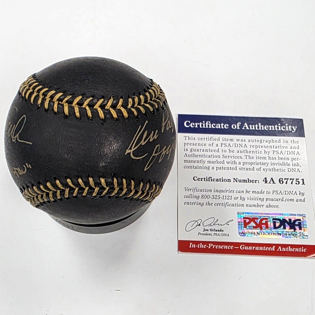 Disney Nightmare Before Christmas Signed Baseball PSA DNA Authenticated (1 of 4)