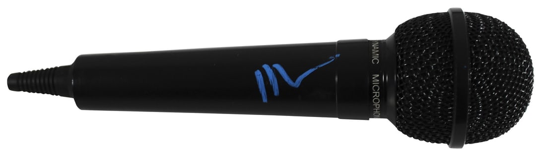 Autographed Matisyahu microphone with PSA DNA certification (1 of 2)