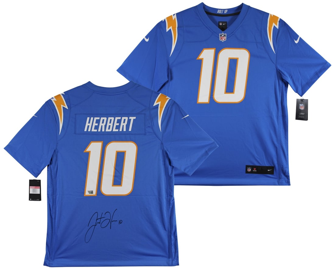 Nike Game Jersey Signed by Justin Herbert Fanatics Authentic (1 of 7)
