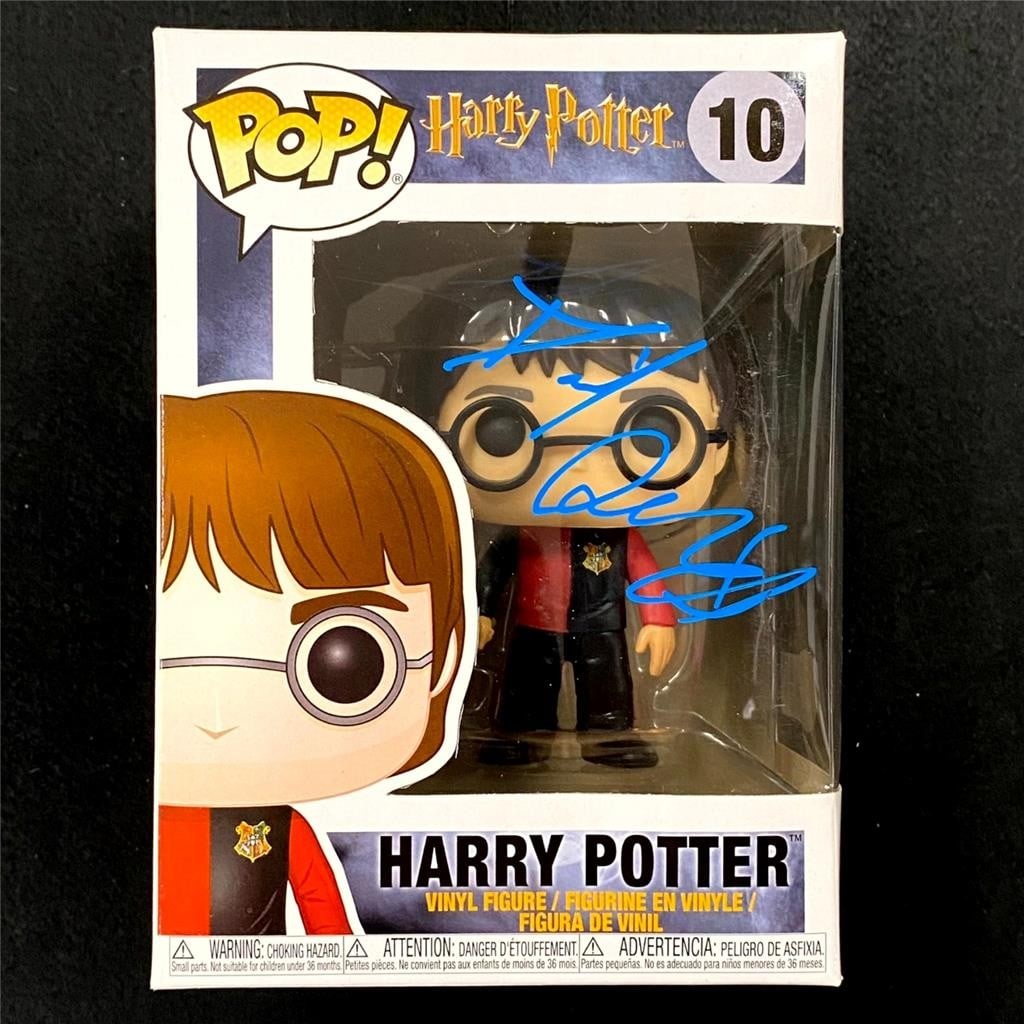 Beckett BAS Daniel Radcliffe signed Harry Potter Funko Pop 10 (1 of 9)