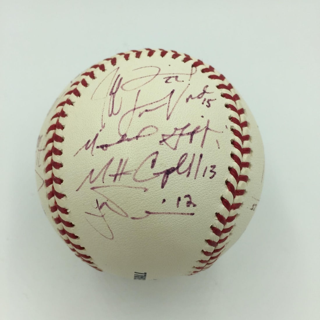 2003 USA Collegiate baseball 20 signatures JSA Justin Verlander Dustin Pedroia (1 of 8)