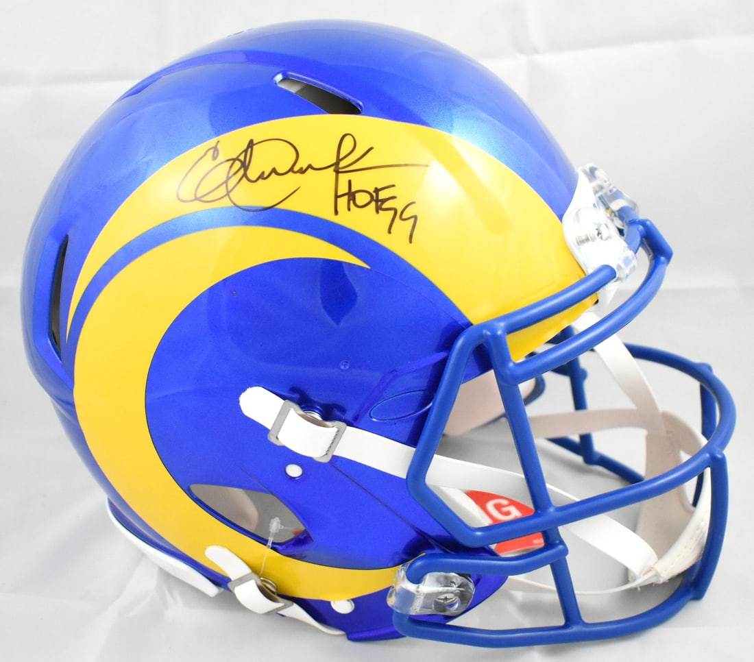 Los Angeles Rams Authentic Helmet Signed by Eric Dickerson BAS (1 of 6)