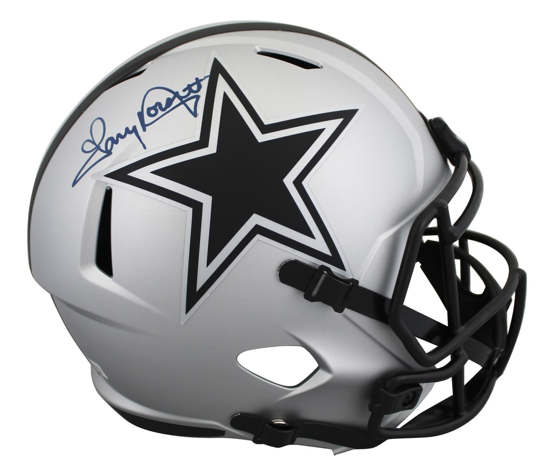Dallas Cowboys Tony Dorsett Signed Rave Full Size Helmet BAS Witnessed: Dallas Cowboys Tony Dorsett Signed Rave Full Size Helmet BAS Witnessed This authentic Dallas Cowboys full-size speed replica helmet has been personally signed by football legend Tony Dorsett. The item