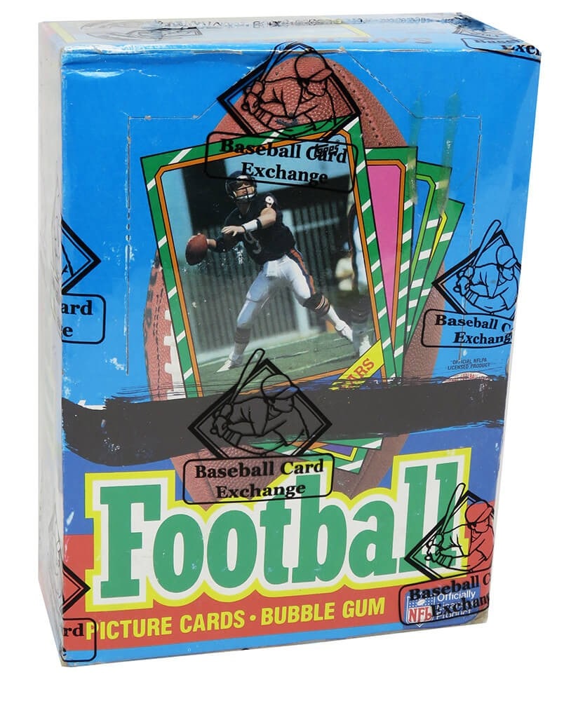 1986 Topps Football Wax Box BBCE Sealed 36 Packs Jerry Rice Steve Young RC? (1 of 2)