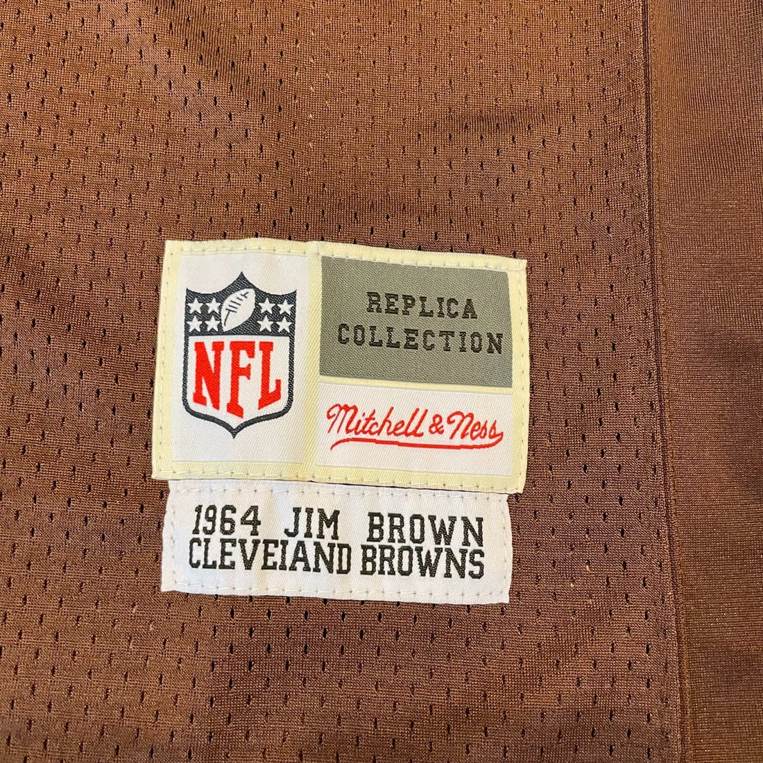 Jim Brown Signed 1964 Cleveland Browns Jersey with JSA COA - 8