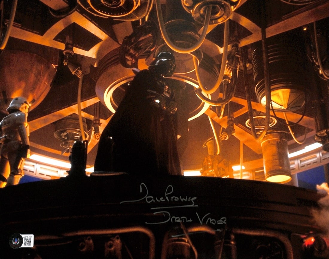 11x14 Signed David Prowse Darth Vader Star Wars Photo Beckett Auto 10 (1 of 1)