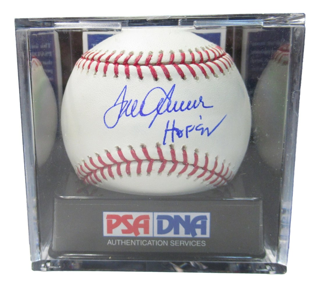 Tom Seaver Autographed Baseball HOF 92 Mets PSA Graded 10: Tom Seaver Autographed Baseball HOF 92 Mets PSA Graded 10 This is an authentic autographed baseball by Tom Seaver, a legendary player for the New York Mets. The ball features his signature along with 