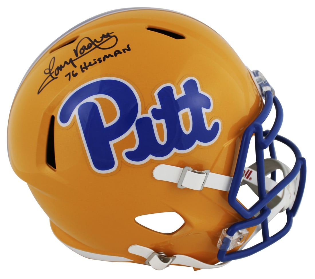Tony Dorsett Signed Pittsburgh Panthers Speed Replica Helmet BAS 76 Heisman (1 of 3)