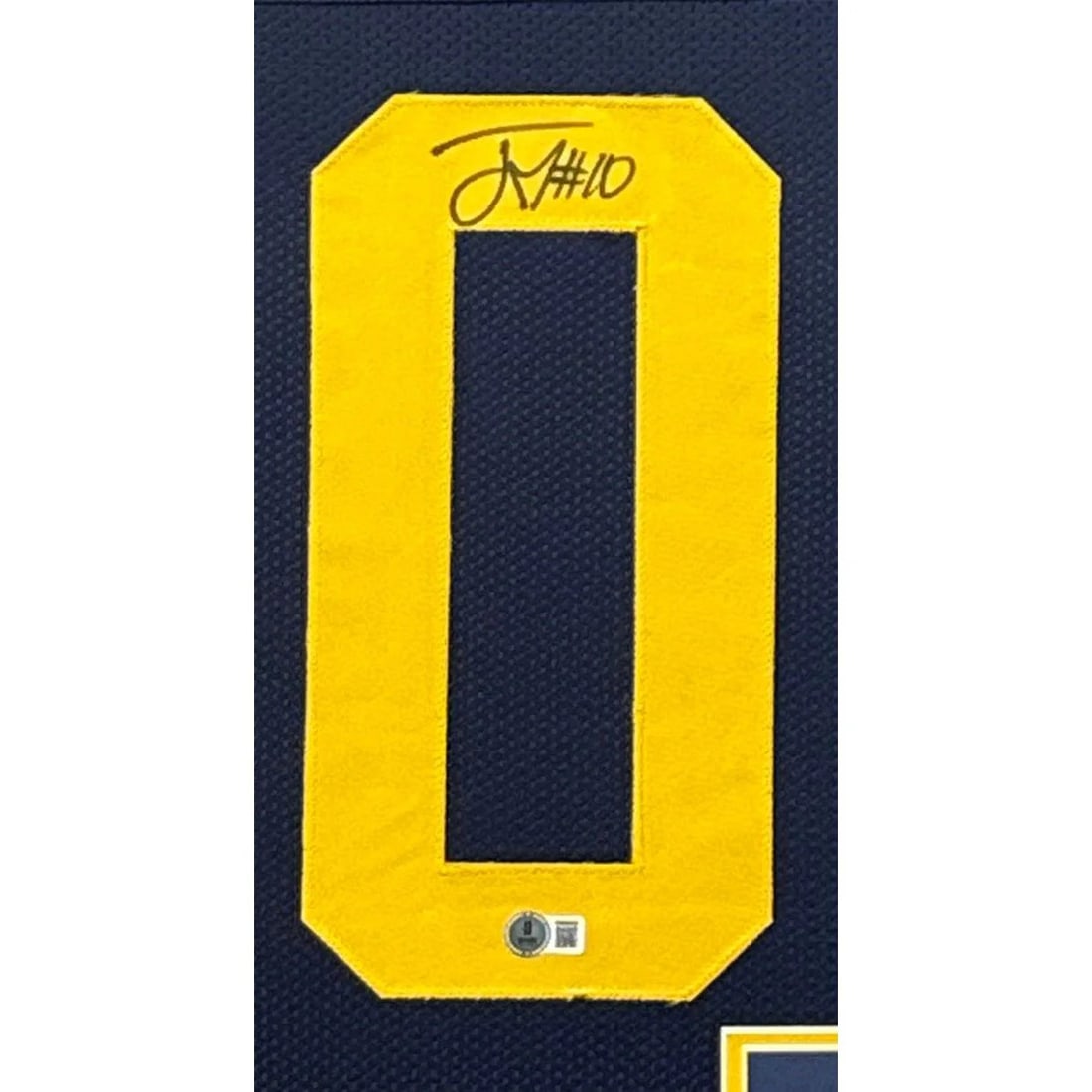 Framed Jordan Love autographed Packers TB jersey Beckett authenticated - 2