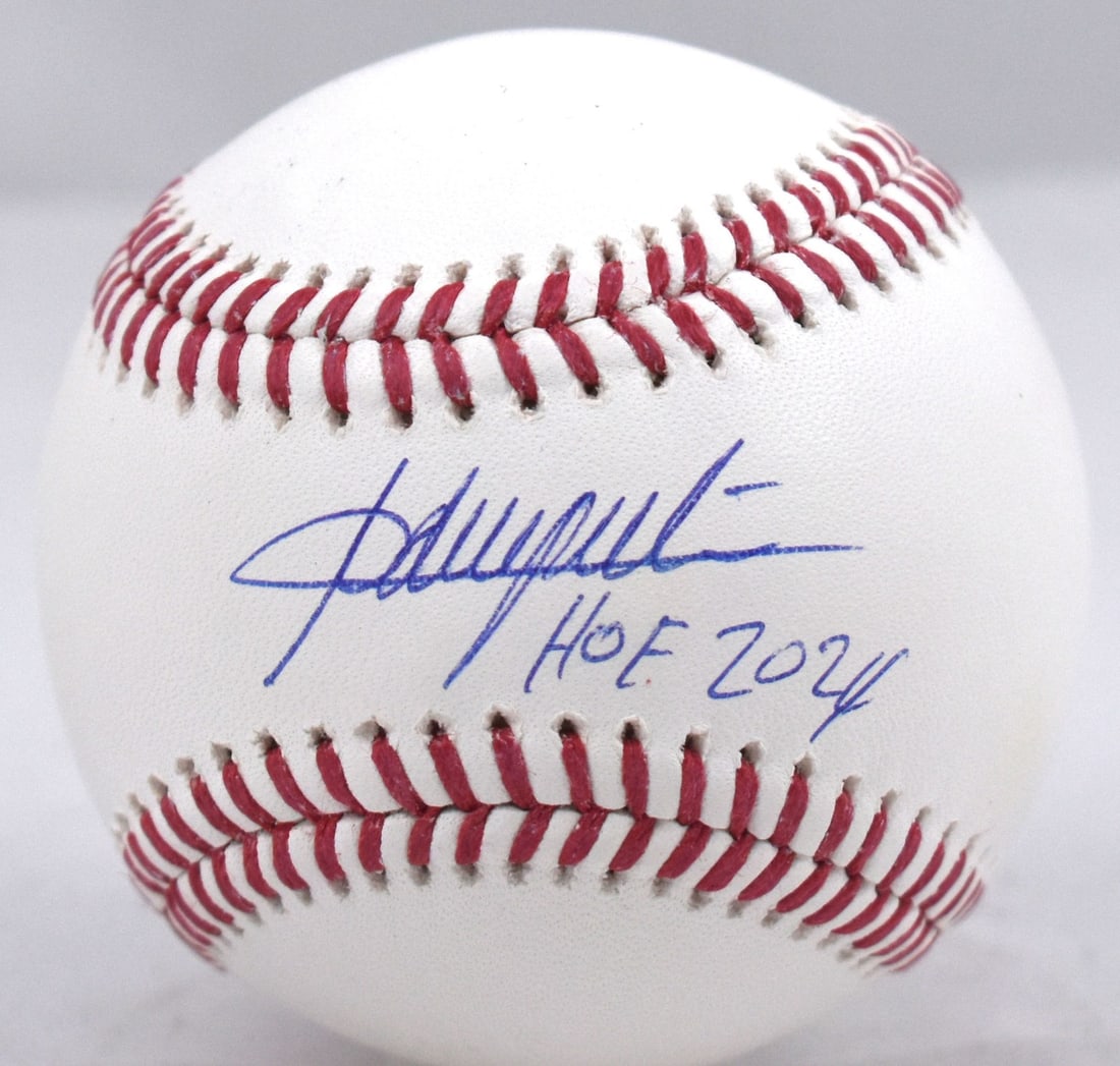 Rawlings Official League Baseball Signed by Adrian Beltre with HOF Inscription BAS: Rawlings Official League Baseball Signed by Adrian Beltre with HOF Inscription BAS This Rawlings Official Major League Baseball features the autograph of Adrian Beltre, including a Hall of Fame inscri