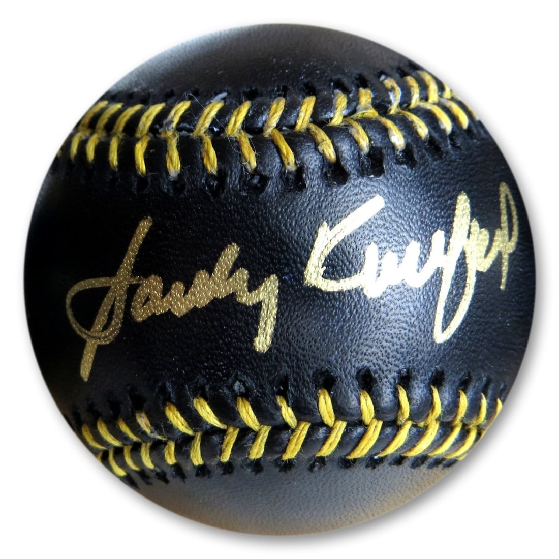 Sandy Koufax Autographed Black MLB Baseball Dodgers JSA Certified (1 of 3)