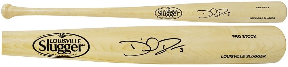David Ross Signed Louisville Slugger Blonde Baseball Bat with COA (1 of 2)