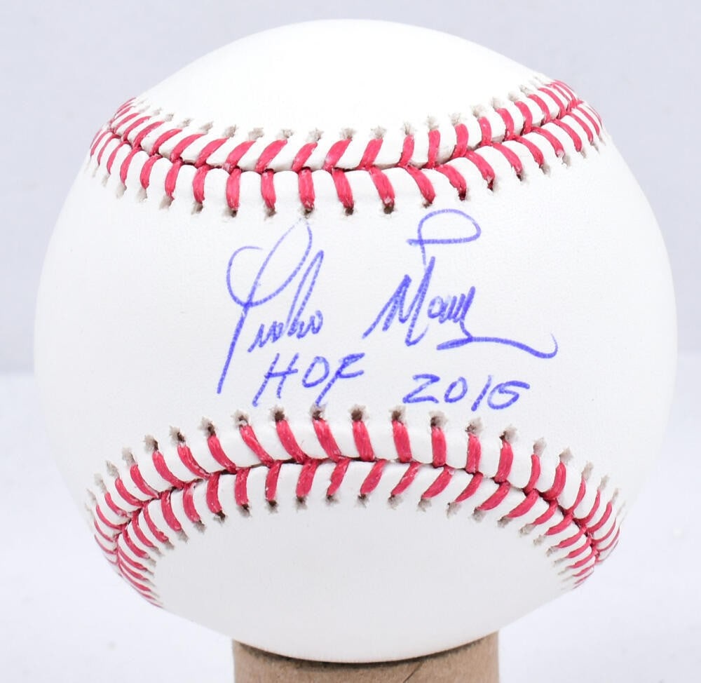 Rawlings OML Baseball Signed by Pedro Martinez with HOF Inscription Beckett Authenticated (1 of 5)