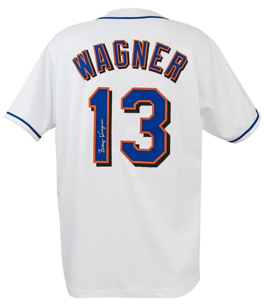 Billy Wagner Signed White Custom Jersey New York Mets Sports COA (1 of 3)