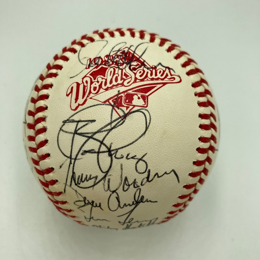 1988 Dodgers World Series baseball with 24 autographs JSA COA (1 of 14)