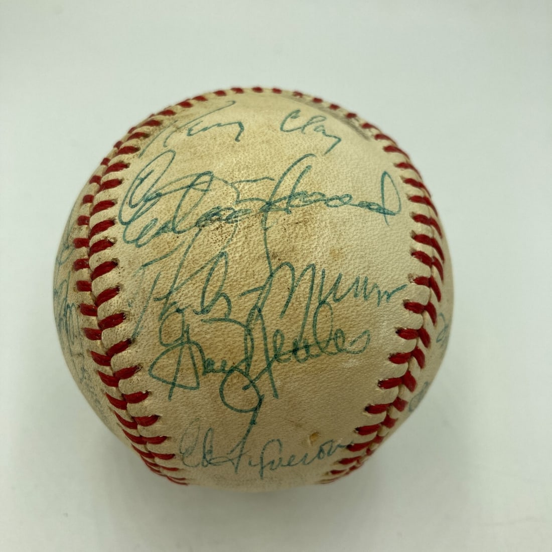 1978 New York Yankees Team Signed Baseball with Munson JSA COA (1 of 8)