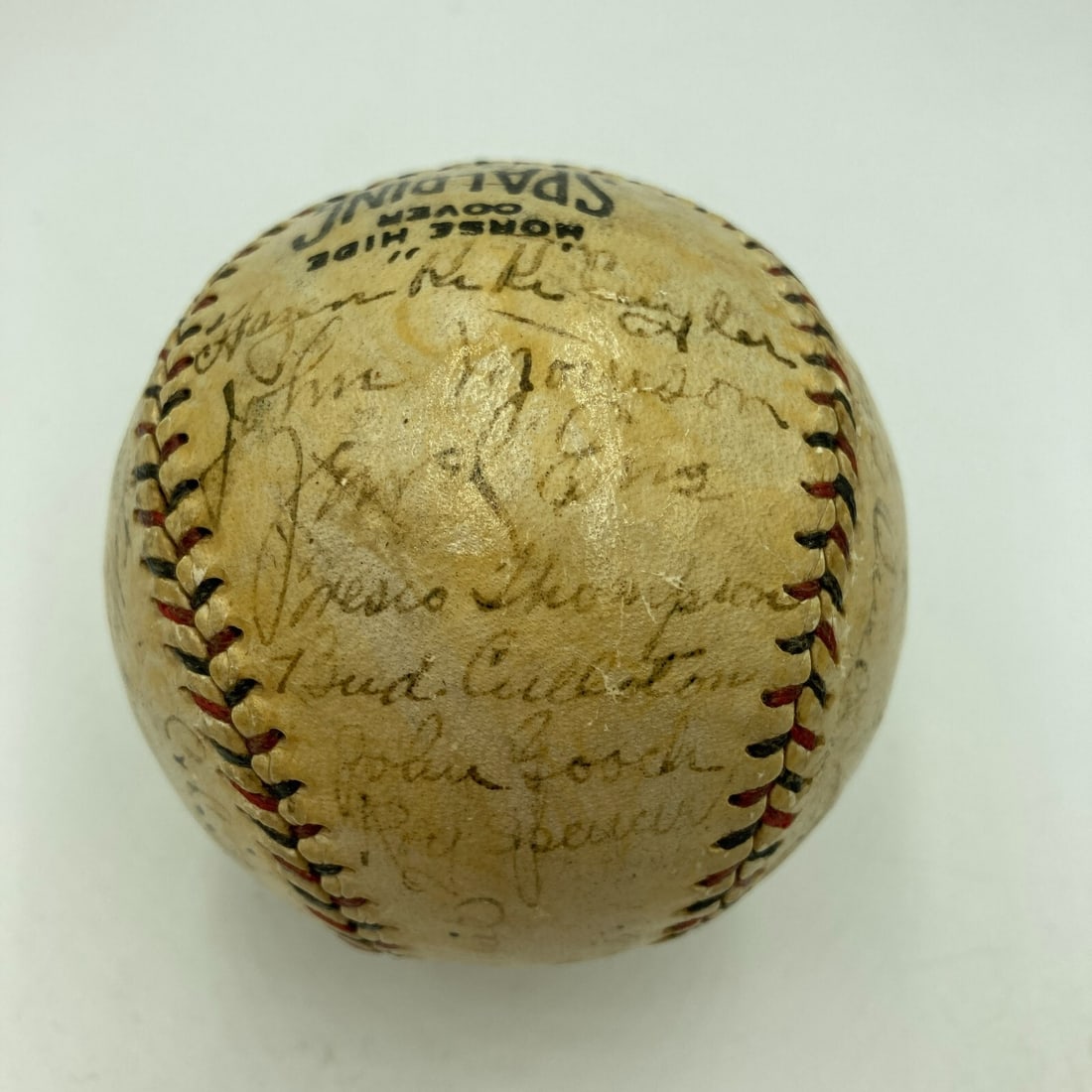1925 Pittsburgh Pirates Team Signed Baseball JSA Authentication: 1925 Pittsburgh Pirates Team Signed Baseball JSA Authentication Celebrate the historic legacy of the 1925 Pittsburgh Pirates with this official National League baseball, exquisitely signed by twenty-s