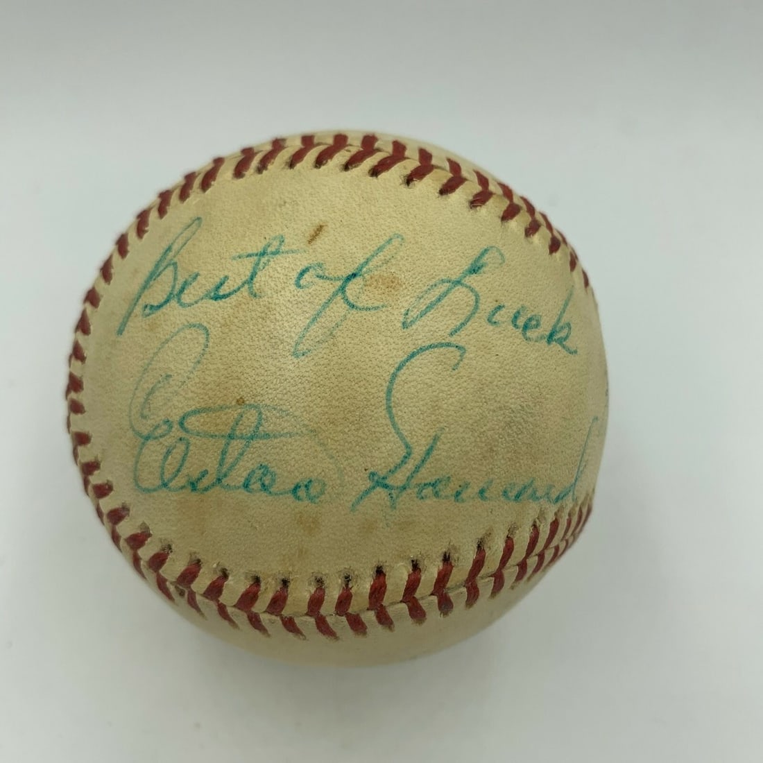 Elston Howard Signed Official American League Baseball PSA DNA Autographed (1 of 7)