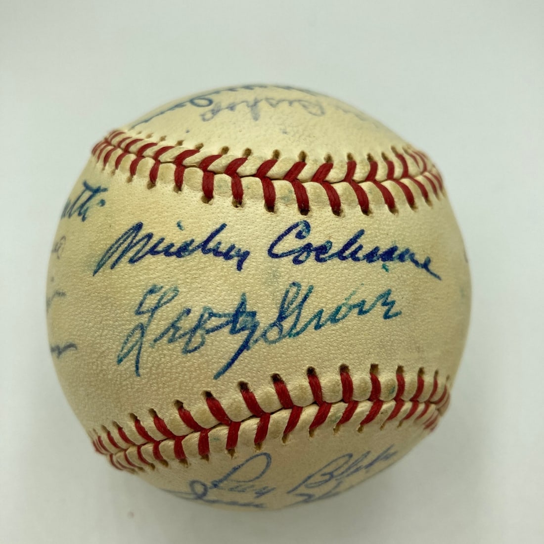 St. Louis Cardinals 1931 World Series Team Signed Baseball JSA Authenticated (1 of 10)