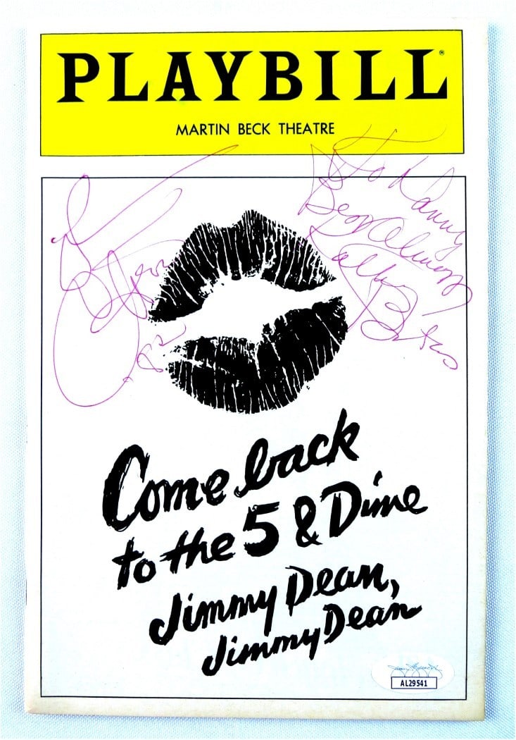 Autographed Playbill Cher Kathy Bates JSA (1 of 3)