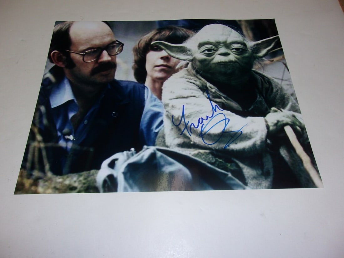 Frank Oz Yoda Empire Strikes Back Signed 11x14 Photo COA (1 of 2)