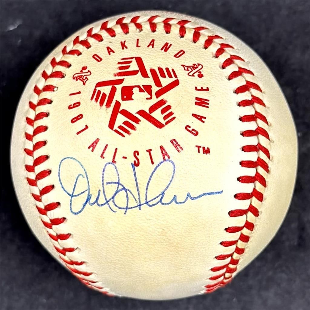 Orel Hershiser 1987 All Star Game Signed Baseball Beckett BAS: Orel Hershiser 1987 All Star Game Signed Baseball Beckett BAS This rare baseball features the signature of Orel Hershiser, a prominent player for the Los Angeles Dodgers, and is an original from the 1
