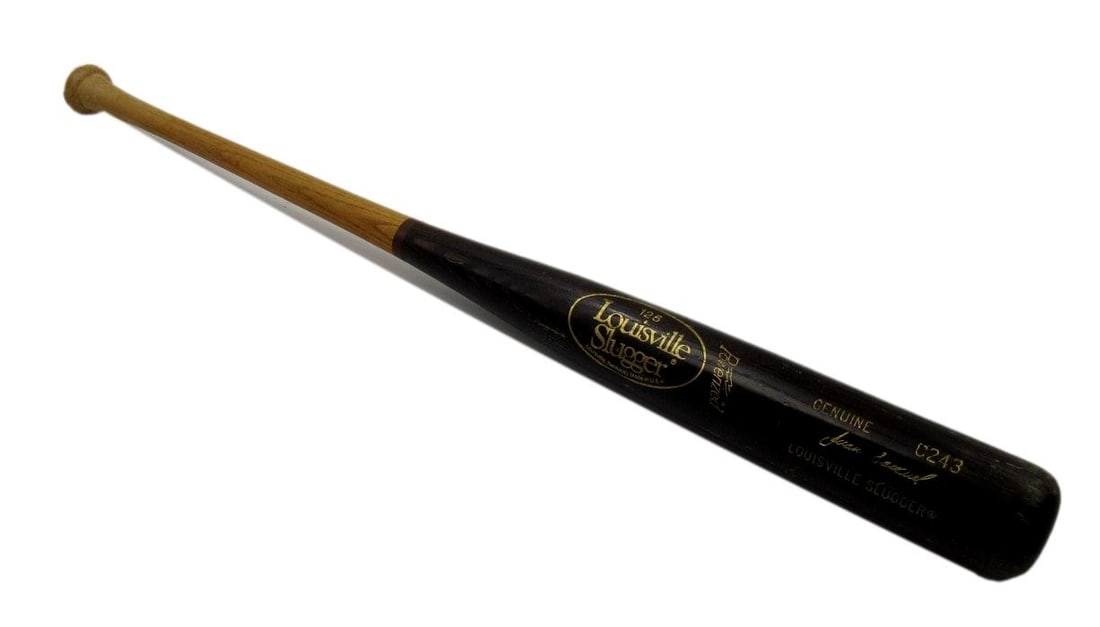 Game-Used Louisville Slugger Bat Juan Samuel Philadelphia Phillies MLB: Game-Used Louisville Slugger Bat Juan Samuel Philadelphia Phillies MLB This is an original Louisville Slugger professional model baseball bat used by Juan Samuel during his time with the Philadelphia 