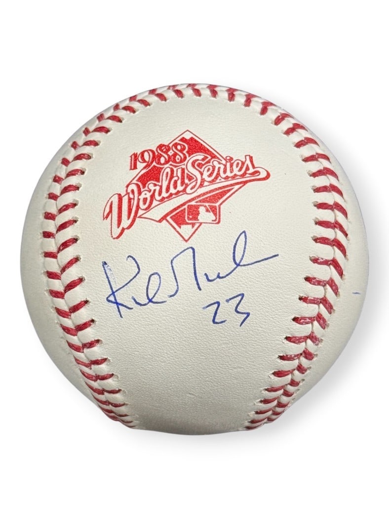 Kirk Gibson PSA Authenticated 1988 World Series Baseball Signed Dodgers (1 of 3)