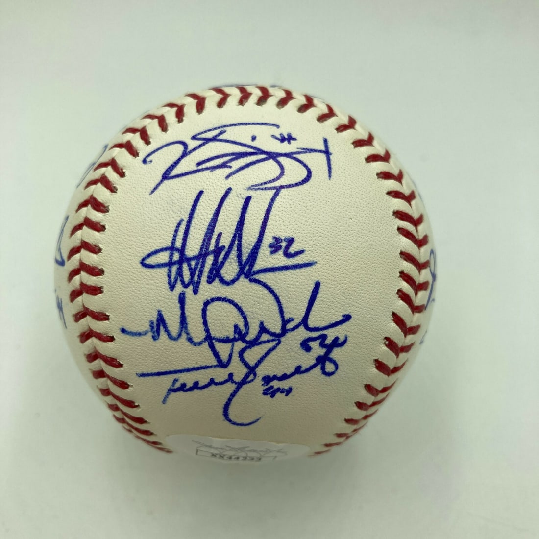 2018 St. Louis Cardinals Team Signed Baseball with JSA Auth: 2018 St. Louis Cardinals Team Signed Baseball with JSA Auth This is an original 2018 St. Louis Cardinals Team Signed Major League Baseball, authenticated by James Spence Authentication (JSA). The base