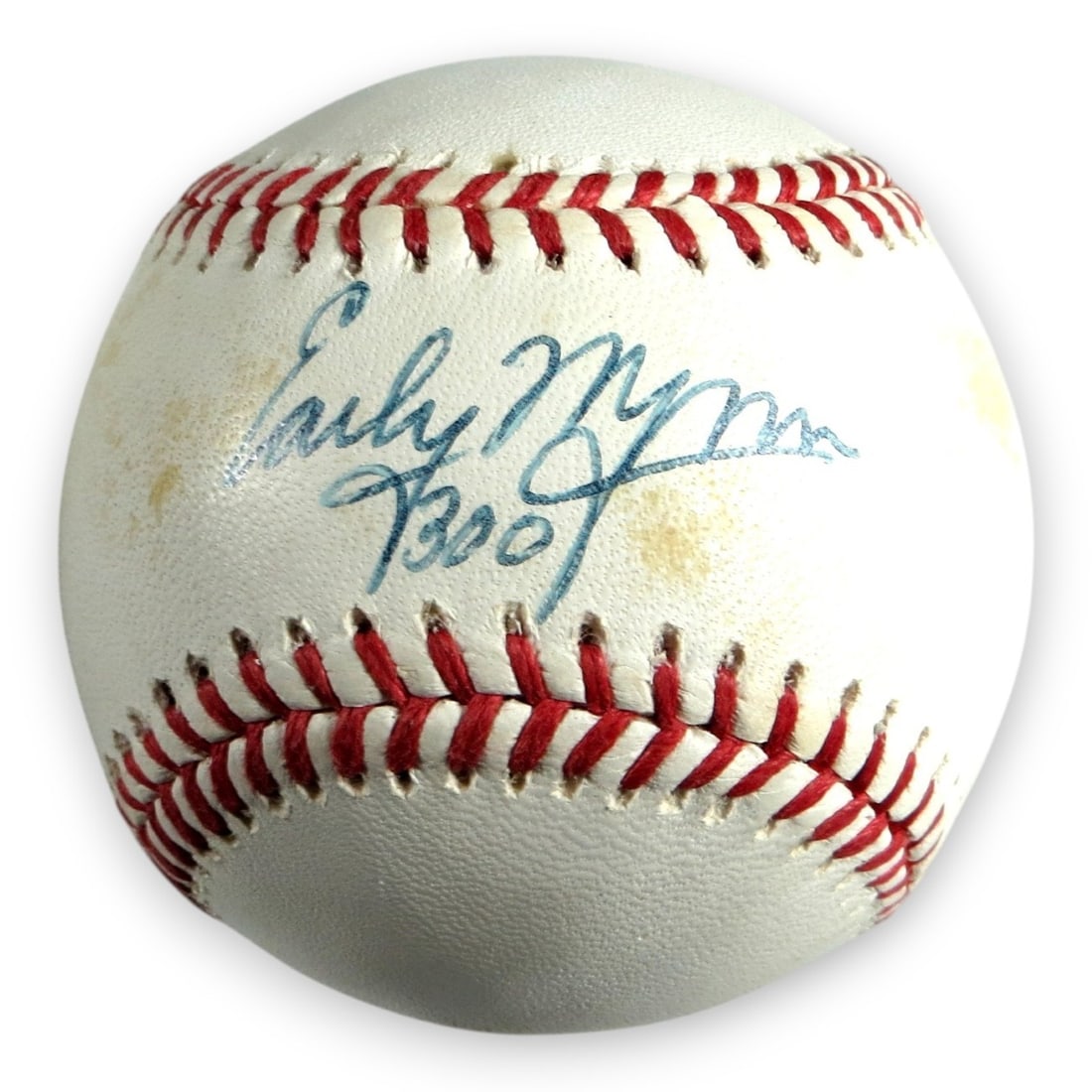 PSA Authenticated Early Wynn Autograph on AL Baseball With 300 Inscription (1 of 3)
