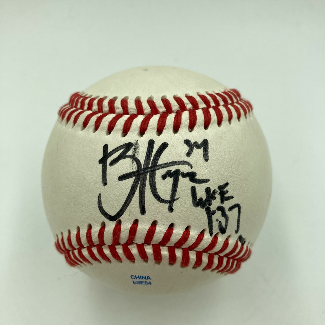 Bryce Harper Signed 2010 NCAA Juco World Series Baseball JSA: Bryce Harper Signed 2010 NCAA Juco World Series Baseball JSA This is an official baseball signed by Bryce Harper during the 2010 NCAA Juco World Series. The ball comes with authentication from James S