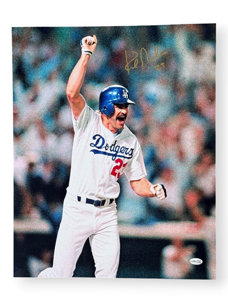 Kirk Gibson PSA Authenticated Signed 16x20 Dodgers Walk-Off Home Run Photograph (1 of 4)