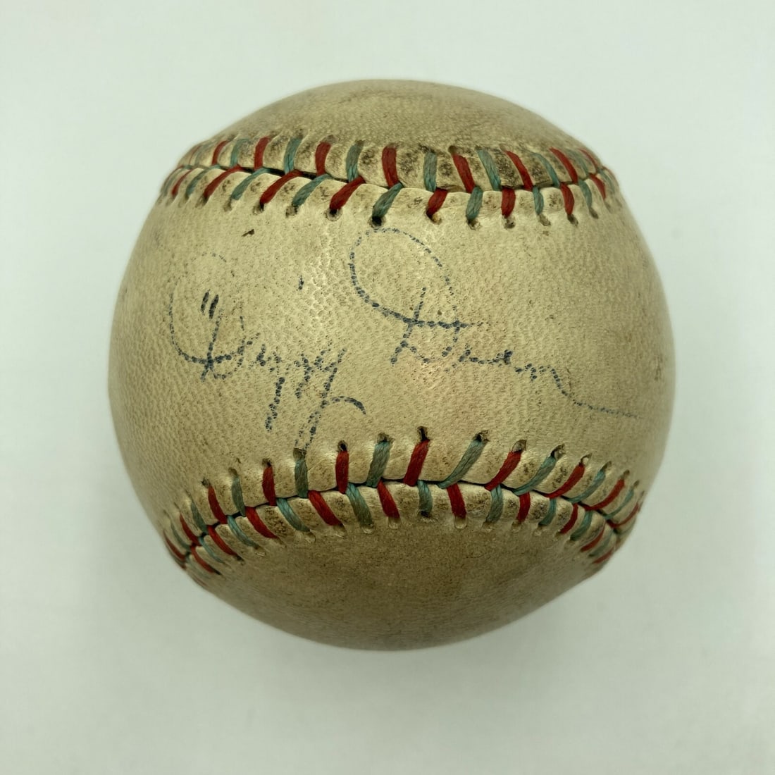Vintage 1930s Dizzy Dean autographed baseball JSA COA (1 of 7)
