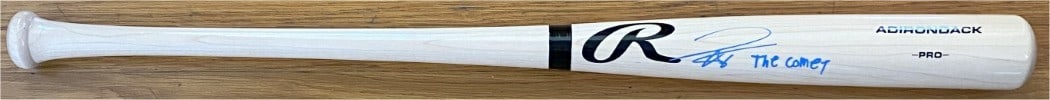 Hye Seong Kim Autographed Baseball Bat Dodgers Beckett Authenticated (1 of 3)
