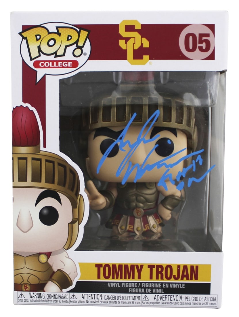 JuJu Watkins USC Trojans Tommy Trojan Funko Pop #05 JSA Signed Fight On (1 of 7)