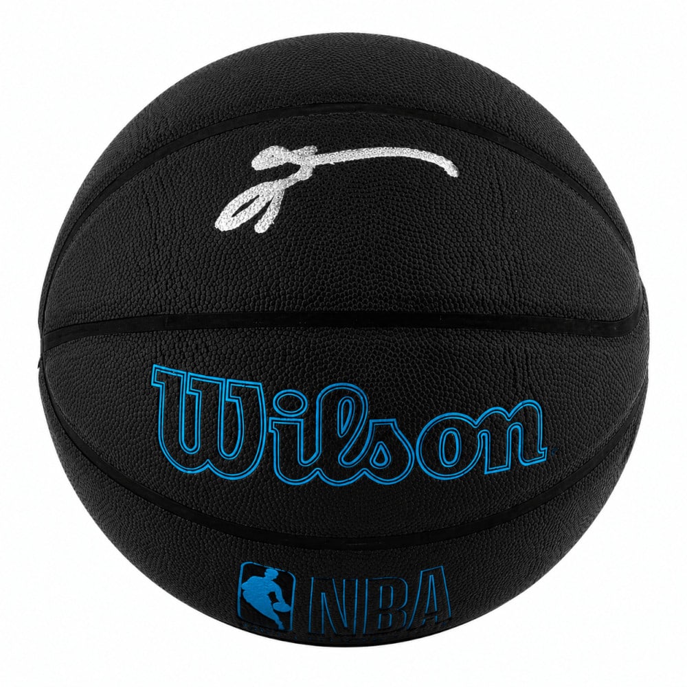 Wilson Forge Plus full size NBA basketball signed by Allen Iverson (1 of 1)