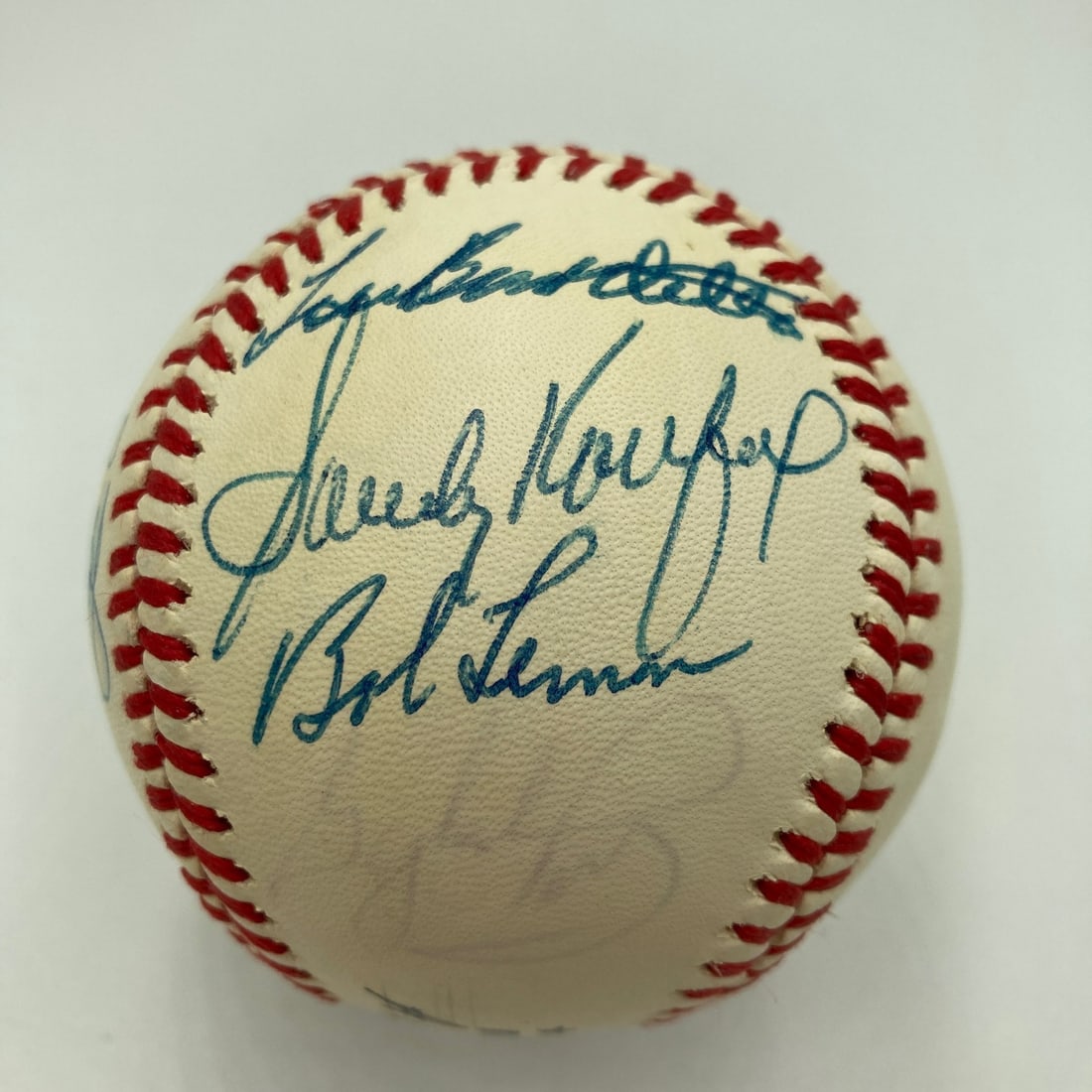 Baseball Signed by Sandy Koufax and Nine No Hitter Pitchers JSA Authenticated (1 of 9)