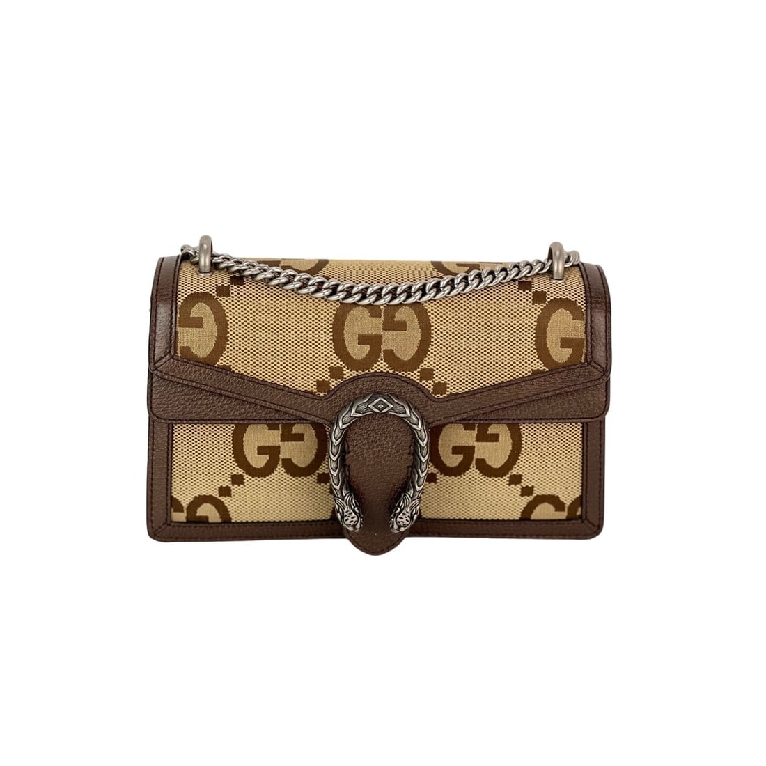 Gucci Dionysus GG Canvas Shoulder Bag with Dust Bag: Gucci Dionysus GG Canvas Shoulder Bag with Dust Bag This Gucci Dionysus Small Jumbo GG Canvas Shoulder Bag combines style and functionality, making it an ideal accessory for casual outings, parties, o