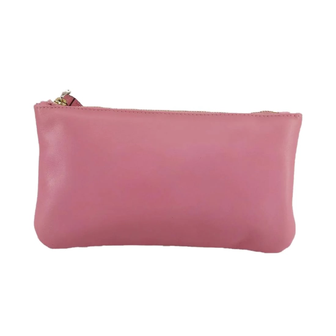 Valentino Garavani Pochette Pink Leather Clutch Bag: Valentino Garavani Pochette Pink Leather Clutch Bag Valentino Garavani pochette crafted in pink leather. This vintage piece is presented in good condition with honest wear consistent with age and use,