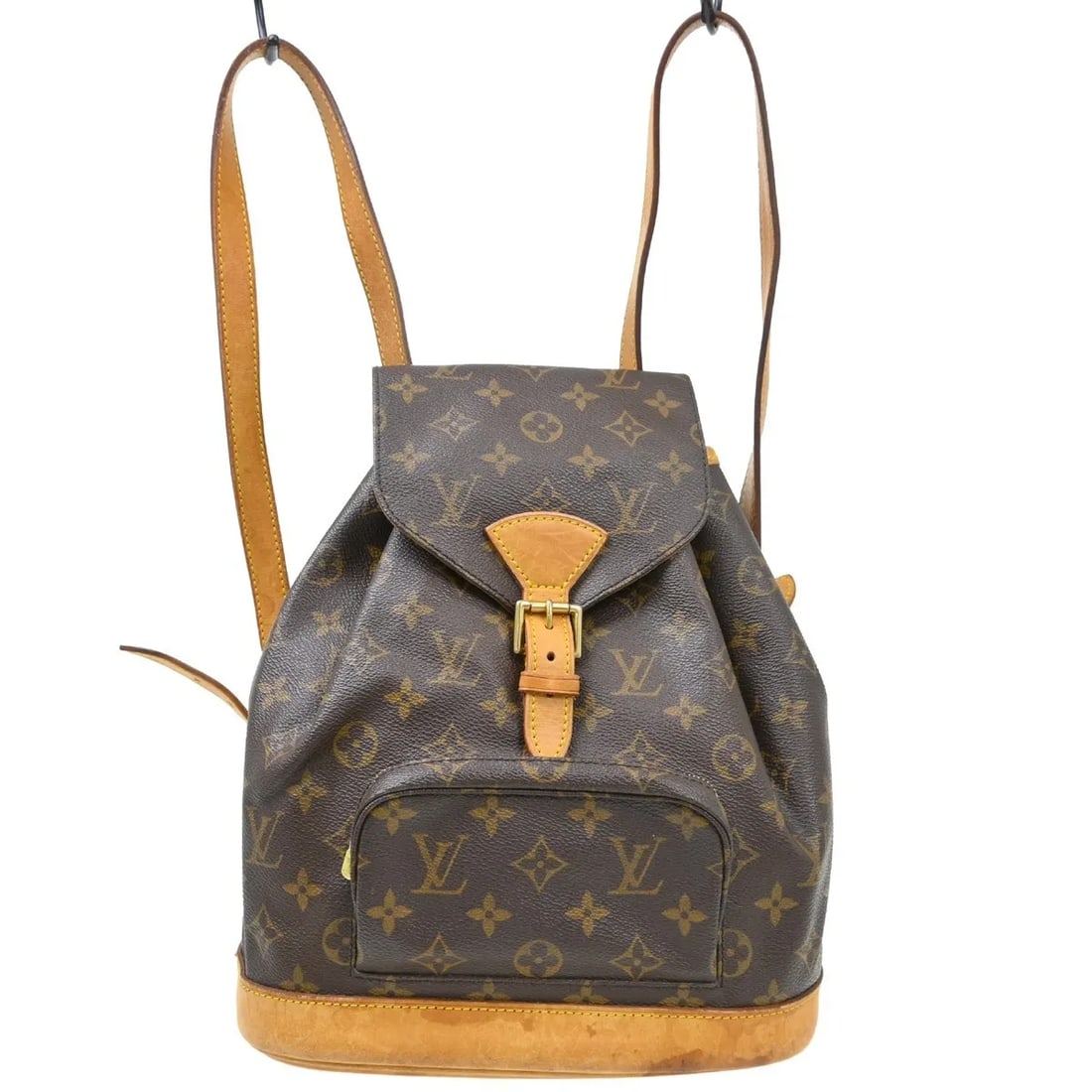Louis Vuitton Montsouris Vintage Monogram Canvas Backpack: Louis Vuitton Montsouris Vintage Monogram Canvas Backpack Vintage Louis Vuitton Montsouris backpack in brown monogram canvas. This unisex piece is made in France and remains a recognizable classic. It